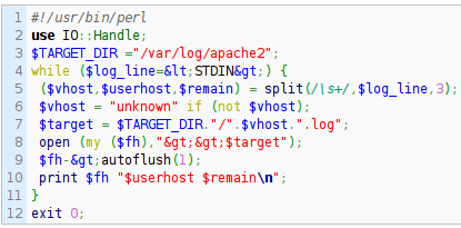 Dynamische Vhost-Konfiguration unter Apache