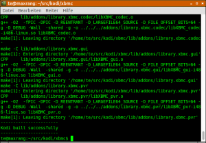 Kodi kompilieren