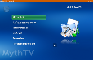 MythTV-Frontend 
