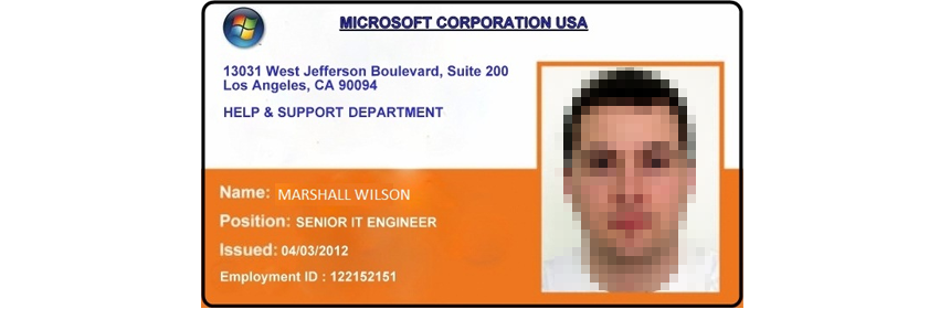 Angeblicher Microsoft-Mitarbeiter