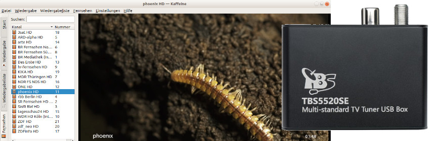 TBS-5520 SE: Multi-DVB-Tuner unter Linux nutzen