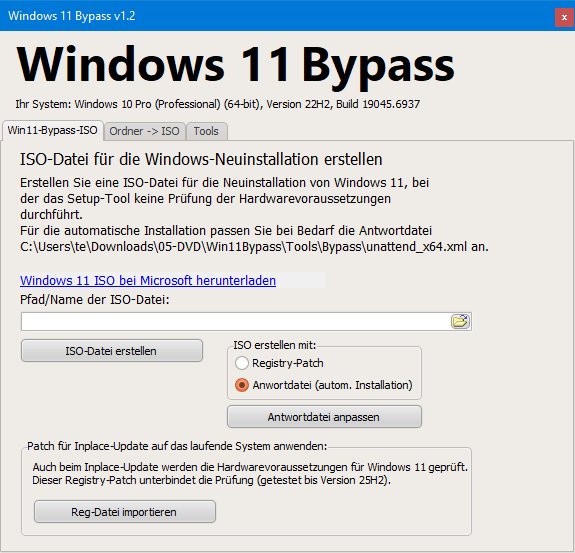 Windows 11 Hardware Check Bypass